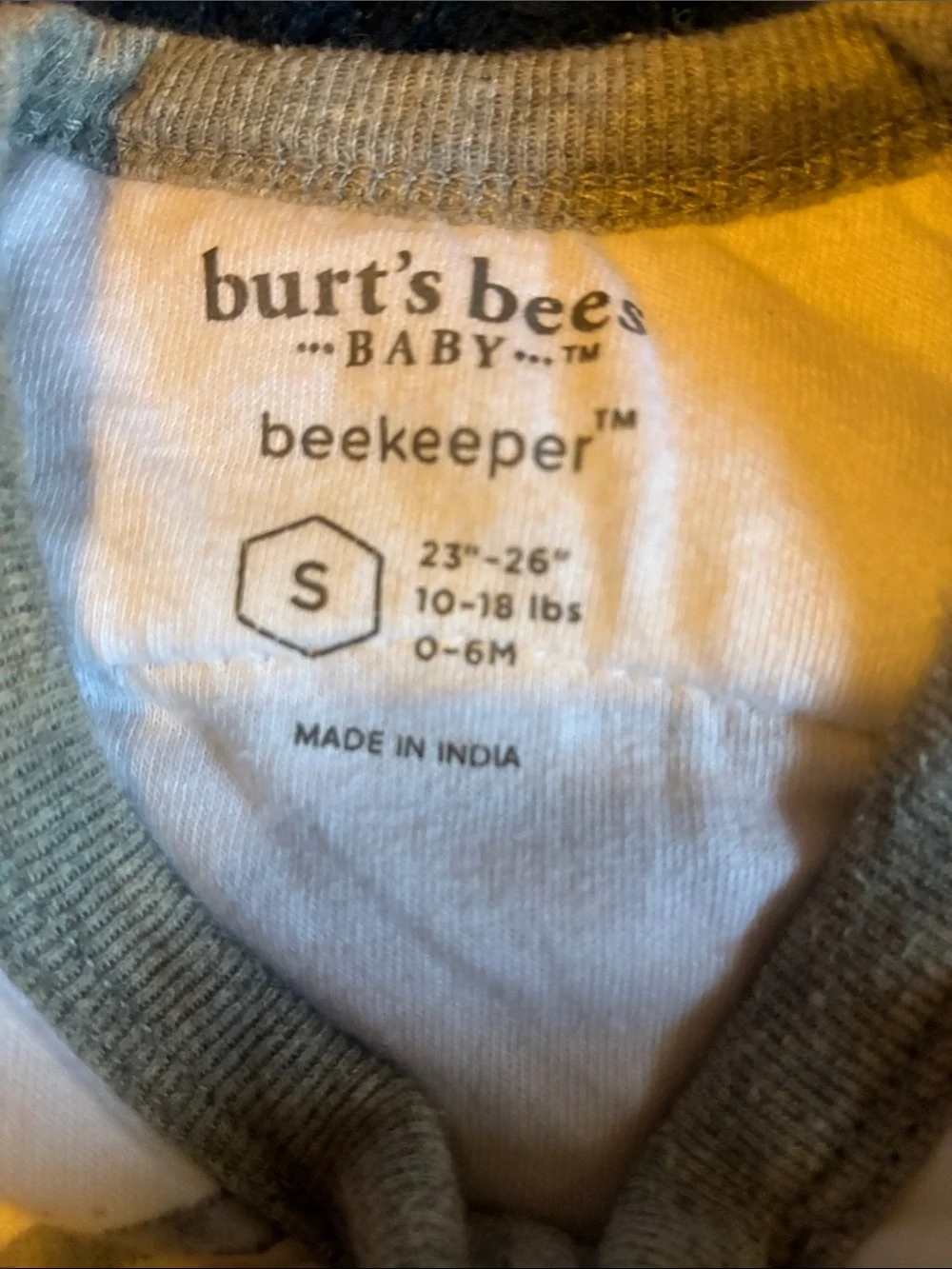 Burts Bees sleeveless baby